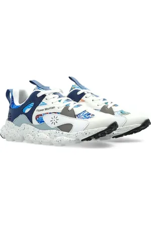Flower Mountain Sneakers mit Logo-Print