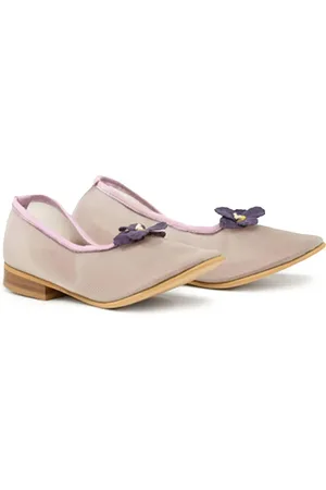 PèPè Ballerinas mit Blumenapplikation
