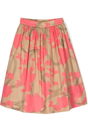 Fendi Rock mit Blumen-Print