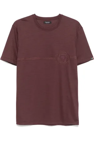 Stefano Ricci T-Shirt mit Logo-Stickerei