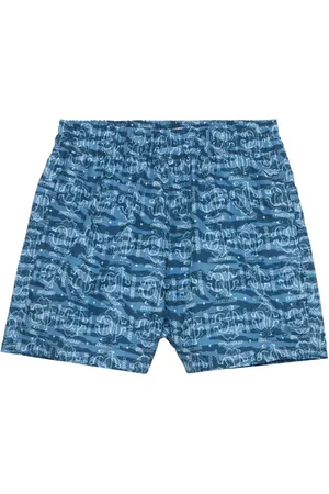 Roberto Cavalli Badeshorts mit Logo-Print