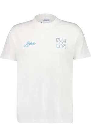 OFF-WHITE T-Shirt mit Lisbon-Print