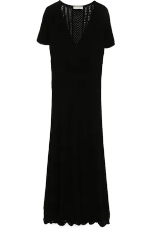 BRUNO MANETTI Gestricktes Maxikleid
