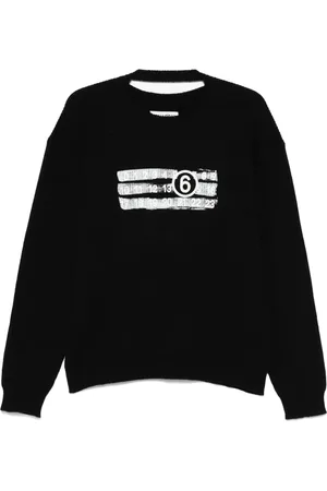 Maison Margiela Pullover mit Nummern-Print