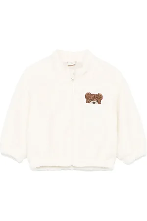 Fendi Jacke mit Teddy-Stickerei
