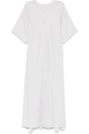 FORTE FORTE Habotal Maxikleid aus Seide