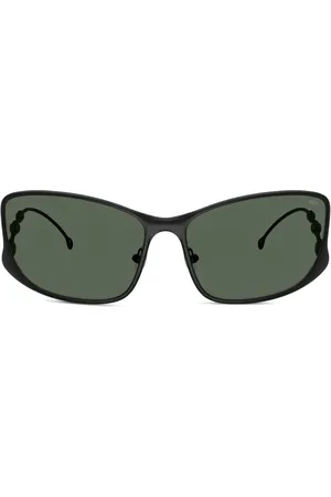 Diesel Sonnenbrille mit Oversized-Gestell