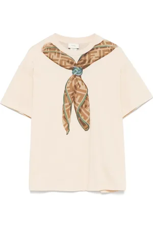 Fendi T-Shirt mit Print