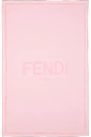 Fendi Badetuch mit Logo-Prägung