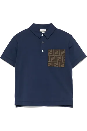 Fendi Poloshirt mit FF-Motiv