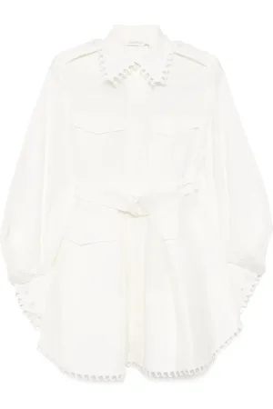 ZIMMERMANN Illuminate Minikleid im Utility-Look