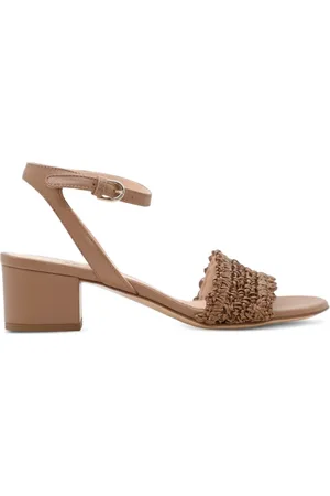 AGL ATTILIO GIUSTI LEOMBRUNI Geknotete Sandalen mit Blockabsatz
