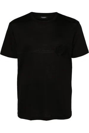Stefano Ricci T-Shirt mit Logo-Stickerei