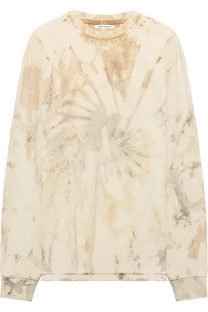 JOHN ELLIOTT Sweatshirt mit Batikmuster