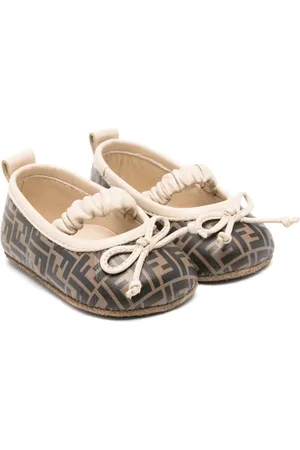 Fendi Ballerinas mit FF-Muster