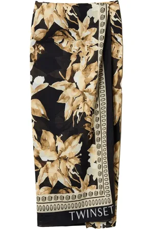 Twin-Set Sarong mit Print