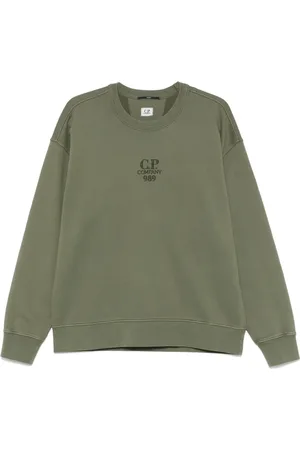 C.P. Company Sweatshirt mit Logo-Stickerei