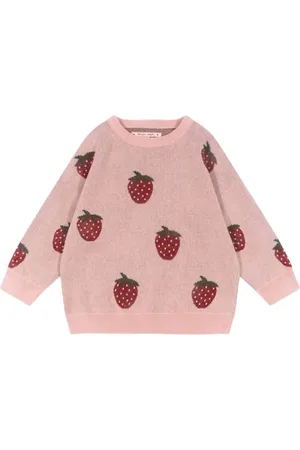 Konges Sløjd Strawberry-print jumper