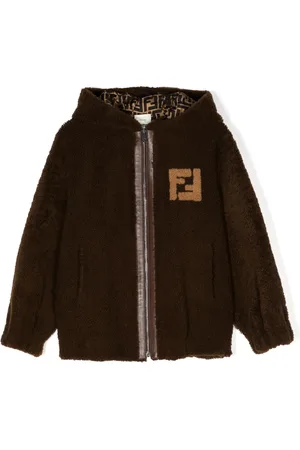 Fendi Kapuzenmantel mit FF
