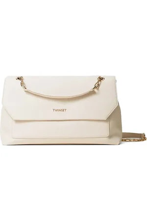 Twin-Set Schultertasche mit Logo-Stempel