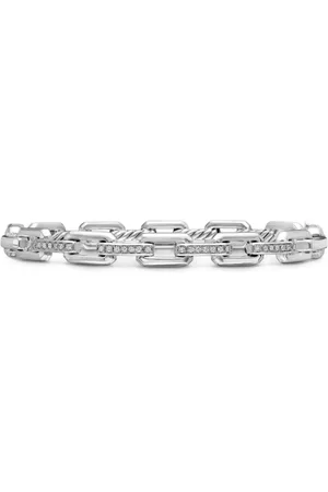 David Yurman Stax Link Armband mit Diamant 6,7mm