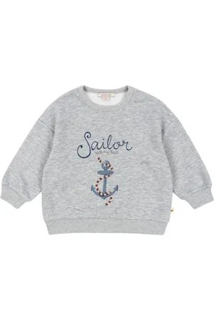 Konges Sløjd Sweatshirt mit Slogan-Stickerei