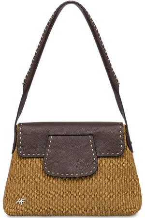 Alberta Ferretti Gewebte Schultertasche