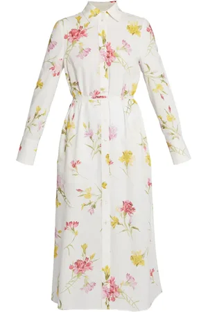 Erdem Hemdkleid mit Blumenmuster