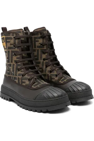 Fendi Zucca Stiefeletten mit Monogramm