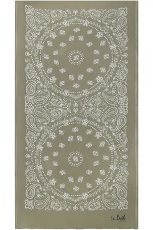 MC2 SAINT BARTH Strandtuch mit Paisley-Print