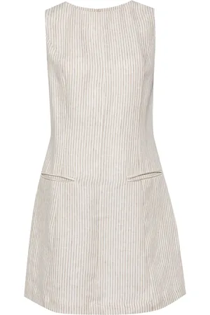 Reformation Citron Leinenkleid