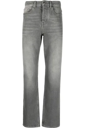 Zadig & Voltaire Gerade Jeans mit Stone-Wash-Effekt
