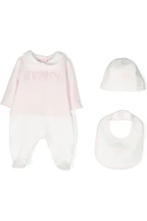 Fendi Pyjama mit Logo-Stickerei