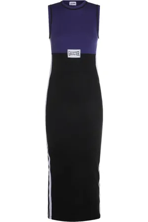 Jean Paul Gaultier Midikleid mit Logo-Print