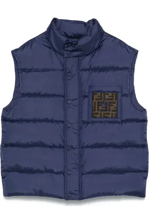 Fendi Weste mit Logo-Patch