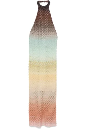 Missoni Midikleid mit Ombré-Effekt