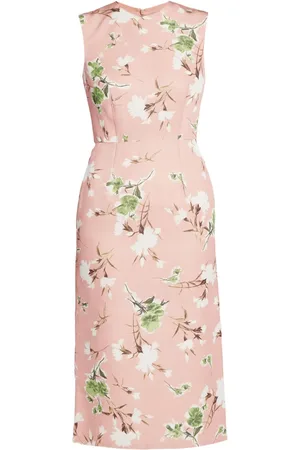 Erdem Midikleid mit Blumen-Print