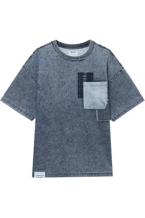 Musium Div. T-Shirt mit aufgesetzten Taschen