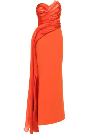Gaby Charbachy Drapiertes Abendkleid
