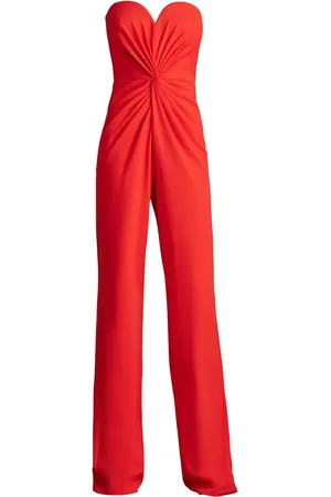 Tadashi Shoji Schulterfreier Jumpsuit