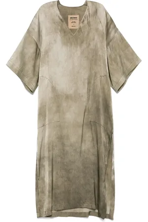 UMA WANG Midikleid aus Satin
