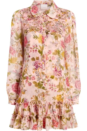 Cinq A Sept Blumiges Barnes Kleid