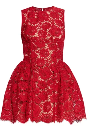Self-Portrait Minikleid aus Spitze