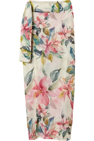 Twin-Set Kaftan mit Print