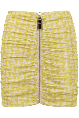 Elisabetta Franchi Geometrisch gemusterter Minirock