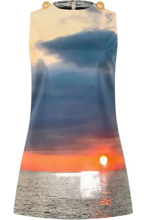 Roberto Cavalli Minikleid mit Foto-Print