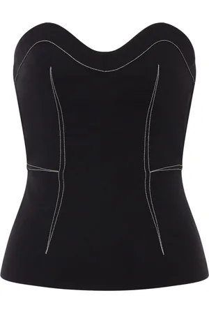Serafini Top mit Kontrastnähten