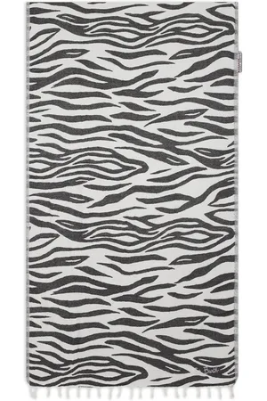 MC2 SAINT BARTH Strandtuch mit Zebra-Print