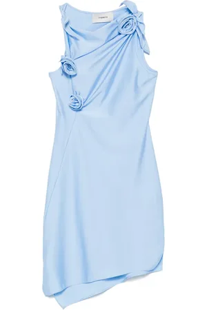 COPERNI Asymmetrisches Minikleid mit Blume