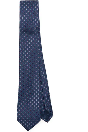 Salvatore Ferragamo Krawatte aus Gancini-Jacquard